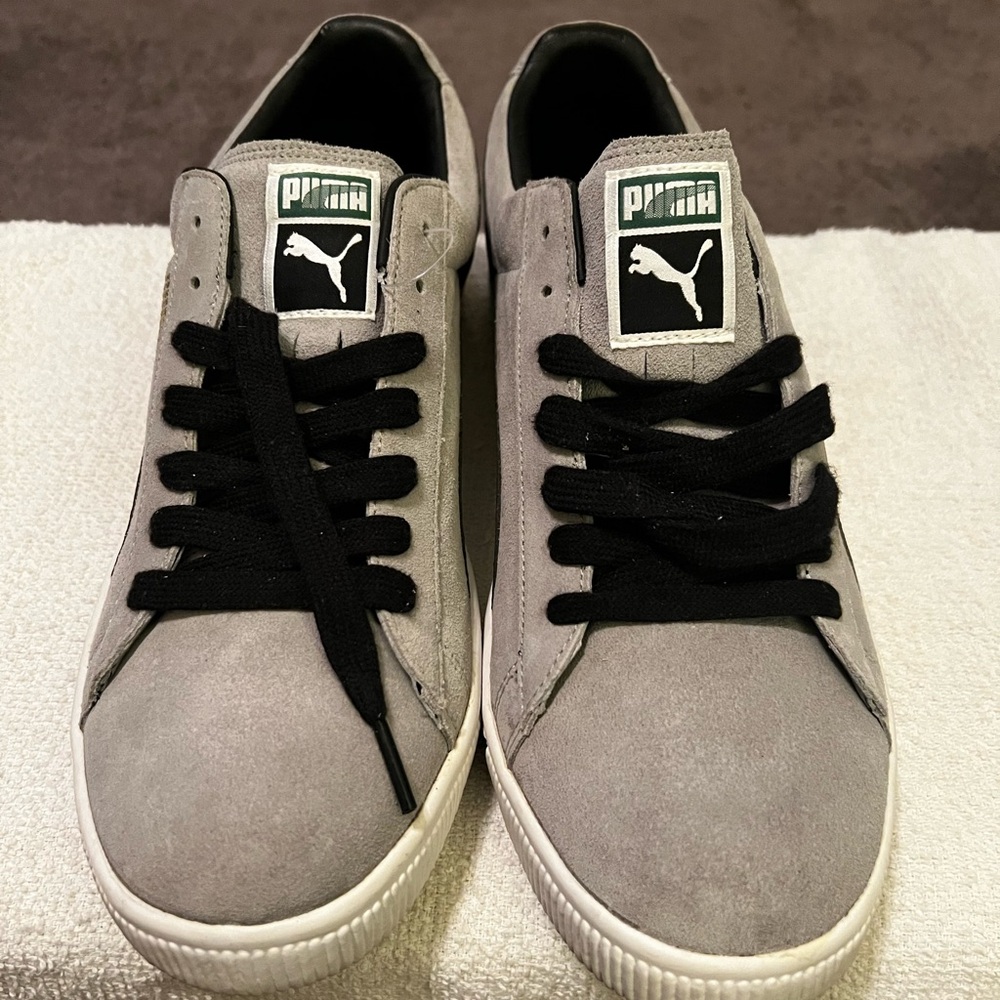 Puma Clyde OG Grey/Black. Size 12